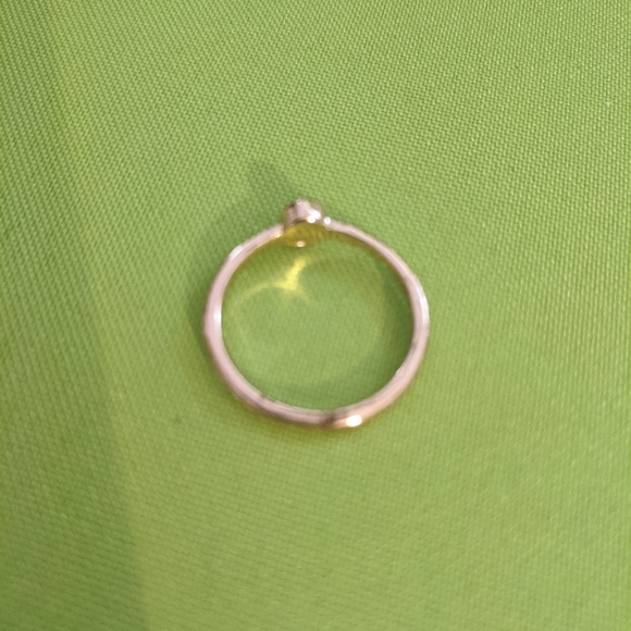 Gold Tone and Rhinestone Ring - Picture 5 of 6